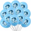 12st fryst tema snö drottning 12 tum latex ballonger flickor födelsedagsfest dekorationer leksaker för barn baby shower festtillbehör