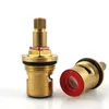 47mm 52mm G1/2" Brass Faucet Cartridge Tap Parts Valve Part Water Tap Valve Single Cold Water Faucet Repair Parts