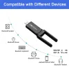 Cards Wireless USB 1300Mbps WiFi Adaptador Dual Band 2.4g 5GHz USB 3.0 WiFi LAN Adaptador 802.11ac com antena BT4.2 para laptop para desktop