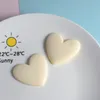 10pcs Scrapbook Cabochons Sweet Big Heart Flatback Resin planaire DIY CHARMES HEURPINE BRINDE PENDANT ACCESSOIRES ACCESSOIRES