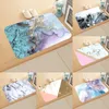 Bath Mats Bathroom Rug Luxury Marble Velvet Non-Slip Dry Fast Carpet Soft Microfiber Washable Doormat Floor Pad For Shower Homer