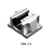 Guide linéaire Rail 1PC TBR16 20 25 30 Longueur 1200-2550 mm 1PC / 2PCS TBR16-30UU Bloc de support de roulement du curseur Pièces CNC CNC 3D