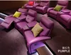 Manbas Funktional Electric LECLER THEATER Couch in echtem italienischem Leder für Wohnzimmer Kino Sofa Power Liegestütze Sitze