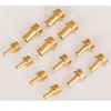 Raccordi per tubi in ottone 6 mm 8 mm 10 mm 12 mm 14 mm 16 mm da 19 mm Cancella barna da barna da 1/2 "BSP Adattatore di accoppiatore di rame con giuntore femmina maschio