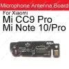 För Xiaomi Mi 11 10 Lite 11T Pro CC9 Pro Obs 10 Pro 12 Pro Mic Antenna Connect Signal Board Louder Högtalare Signal Board