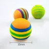 10pcs Multi-Purse Furse Golf Foam Ball High Segurança Bola de Golfe Bola de Prática de Golfe Eco para Treinamento em Interior