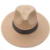 Middle Aged and Summer Shading Straw Middle-aged Men's Gift Protection Elderly Sun Father Cool Hat