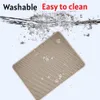 Dubbelskikt Eva Cat Litter Pad Stor vattentät icke-halkis Sandbassäng Filter Kattunge Dog Washable Easy Cleaning Pet Accessoarer