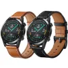 Läderrem för Huawei Watch GT4 3 46mm 42mm GT GT2 Runner Honor Magic 2 Watch Armband Band Correa Sport Wristband