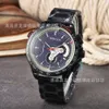 2024 Watch masculino de luxo Handle Oil Cronógrafo de seis pinos Relógio de movimento de quartzo multifuncional