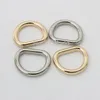 10-50pcs 6.0mm wire 30mm 33mm zinc alloy polished die-casting round edge d ring for cross body bag woman wholesale price