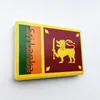 Asian Countries National Flags Fridge Stickers Creative Iran Afghanistan India Flags Fridge Magnets Cute Home Decoration