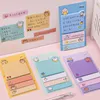 1 Pieces Cute Animals Paper Sticky Notes Creative Notepad Memo Pads Office School Journaling Stationery Supplies Kawaii