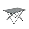 Camp Furniture 2024 Outdoor Camping Składany stolik PICNIC BBQ Przenośne składane biurko Ultralight Aluminium