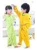 Frosch -Pyjamas Animal Onesie für Kinder Schlafanzug Hunde Cosplay Kostüme Kinder Strampler Jumpsuit Pyjamas Pijama Menino