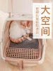 Deluxe Cat kattenbak doos vervangen volledig afgesloten antisplatter toilettrainingspakket voor katten PET -strooiselproduct