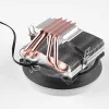 Cooling 3Pin 4Pin 4 Heatpipe 2 Heatpipe PC Cooling Fan RGB LED CPU Cooler Heatsink For LGA/775/115X/1366/AM4/AM3/AM2+/AM2/2011 20113