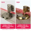 KAK Mechanical Doorstop Nail-free Sticker Zinc Alloy Door Stopper Heavy Duty Door Holder Non-Punch Stop Door Hardware