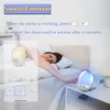 WiFi Smart Wake Up Light Alarm Clock with 7 Colors Sunrise Sunset Smart Life by Tuya ZigBee 3.0 Hub Works with Alexa Google Home