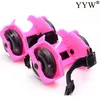 Flash Wheel Heel Roller Skates Sport Rollerskate schoenen voor kinderen 2 wielen flitsende rolschaatsenschoenen kleine wervelwindpoelie