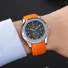 Muñecos de pulsera Aokaishen Fashionable Casual de alta gama Classic Hand Grip Rubber Men's Quartz Watch 2024 Fashion