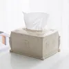 MeyJig Plastic Tissue Box Cover Napkin Storage Box Living Room Organizer Car Paper Holder Napkin Container