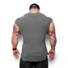 Muscleguys marka siłowni odzież fitness Men Tank Top Canotta Bodybuilding Stringer Tanktop trening Singlet Sleveless koszula 240409