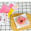 LBSISI Life 50pcs/Lot Transparent Donut Packaging Bags Candy Biscuit Cookies Sweet For Wedding Birthday Party Decoration