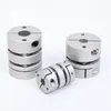 H6 Flexibele dubbele diafragma -askoppeling D26L35 koppeling voor stappenmotor encoder ballscrew