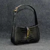 Borsa di design BASSO DI LUXI DOMINA UOMINI LETTERA GOLDLE GOLDLE BASSO DELLA SCARA SINGOLA PELLA DI CROVA DAGONALE RETRO Diagonale Porta a ascelle