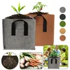 Tabela cultivar maconha para plantador de vegetais ao ar livre sacos de plantio de flores Bolsa de flor Felta Veget Grow Bag Pots Garden Planting Rececter