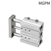 MGPM SMC size Compact Guide Cylinder BORE 12 16 20 25 32 40 50 63 Stroke 10 20 25 30 40 50 75 100 125 150 200 250 300