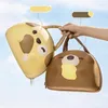Сумки для хранения милые сумки для ланча мультфильм изолированные женщины