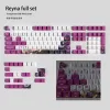 Accessoires Reyna KeyCaps Valorant Volledige set Cherry Profile Transparante zijafdrukbrief PBT Dye Sub KeyCaps Game KeyCaps