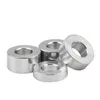 5-20pcs Aluminum Bushing Gasket M3 M4 M5 M6 M8 m10 aluminum flat washer gasket round hollow no thread standoff spacer