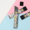 9/20pcs/caixa 2,0 mm de grafite chumbo automático Reposição de lápis Núcleo 2B de espessura refil de lápis mecânico RECILLE