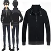 Cartoon Character Cos Sword Art Online Kirito High Quality Anime Cosplay Costume Coat Hoodie Black Halloween278e