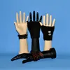 1Pair Female Mannequin Hand Display Women Watches Rings handskar armband smycken Handarmmodell för butik