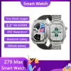 Uhren Neue Z79 Max Smart Watches für Männer Smartwatch 2023 Buletooth Call Blood Sauerstoff Überwachung 1,83 "HD -Bildschirm wasserdichte Smart Watch