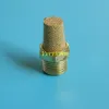 10pcs/lote pneumático silenciador de exaustão de latão 1/8 "1/4" 3/8 "1/2" 1 "BSP Silenciador ajuste BSL-02 BSL-03 Redutor de filtro de ruído BSL-06