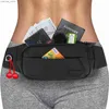 Bolsas deportivas Packs Fanny Packs for Men L Bolsa de carreras impermeable de cuero PU con bolsas de cintura con tarjeta Crossover Bolsas Ri Onera Y240410y240418o6sw