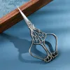 2024 Vintage Retro Scissors Bordado Aço inoxidável Costura de tisões de artesanato DIY Ferramentas para ferramentas de costura de artesanato antigo - para