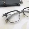 Aa occhiali da sole del dita dita tita dlx410 titanio metal myopia telaio per uomini e donne titanio