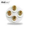 5 Colors L6 Audio Speaker Phono 4 Pin Banana Socket Module Outlet Wiring DIY Free Combination