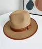 Wide Brim Hats Fedora Women Solid Ribbon Band Formal Dress Wedding Jazz Caps Classic Red Green White Felted Spring Men9392763