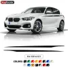 2 PCS PORTE Côté supérieur Stripe autocollant Ligne de taille m Performance Decal pour BMW F20 F21 1 Série 116 118 120 125 135 2011-2018