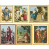 Cross Stitch Kit Counted Jesus Shepherding Patterns 11CT 14CT Nålarbete Stamped Printed Canvas Needwwork Brodery Decor Sets