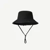 Berets Solid Bucket Hat Women Men Beach Big Brim Sun Cap Sunscreen Sling Fashion Y2K Style Baseball Golf Capse