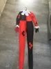 Süper kötü adam Quinn Kostümleri SPANDEX Cadılar Bayramı Kostümleri Kadınlar için Cosplay Zentai Suit Seksi Kadın Bodysuit Sıcak Satış