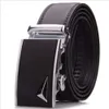 Amazon Cross-border Distribution of Men's Leather Belt Automatic Buckle Belt Two-layer Cowhide Pants Belt Manufacturer Wholesale 8934